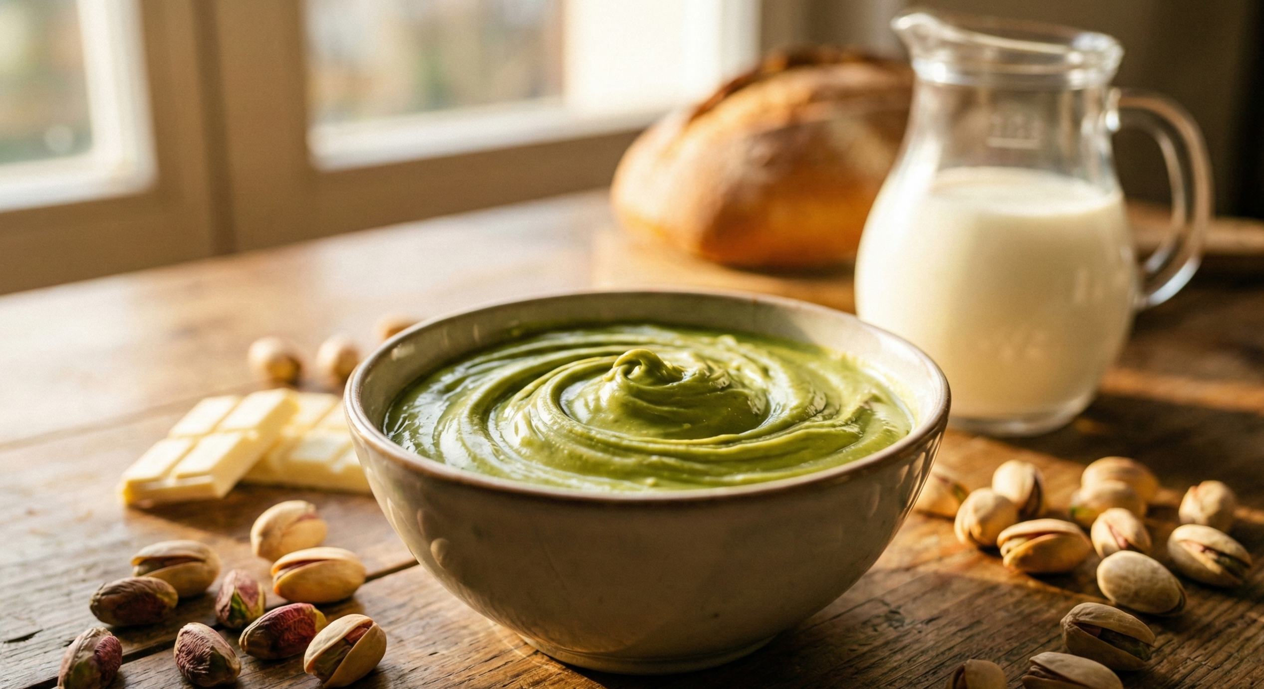 Homemade Italian Pistachio Cream Recipe: Nutty & Velvety